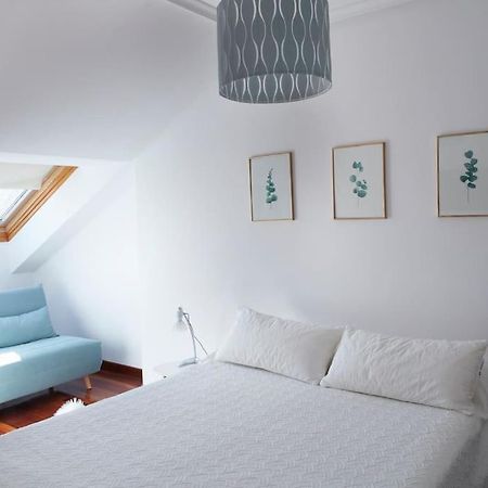 Apartamento Con Terraza A Un Paso De La Playa Gijon Bagian luar foto