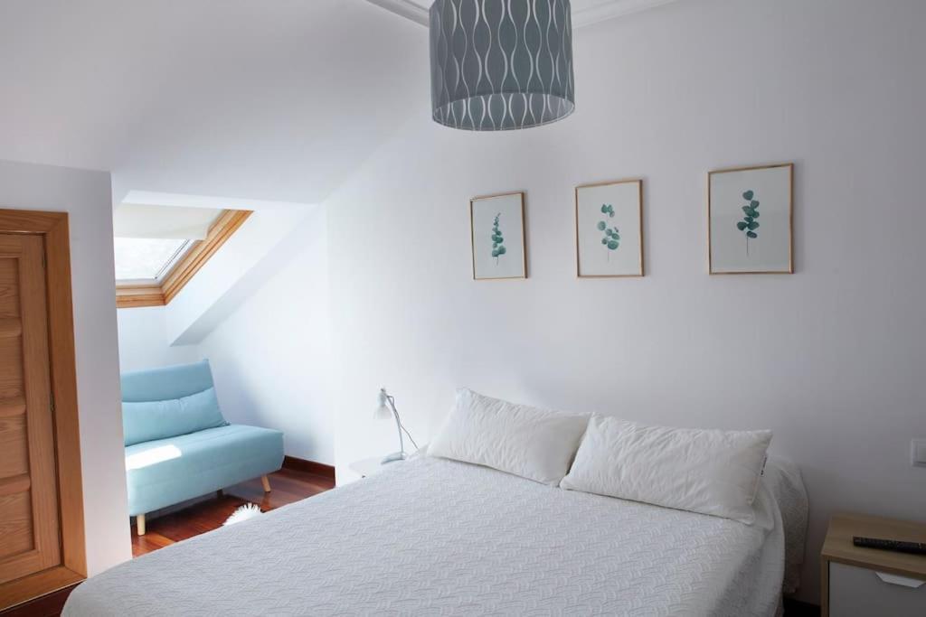 Apartamento Con Terraza A Un Paso De La Playa Gijon Bagian luar foto